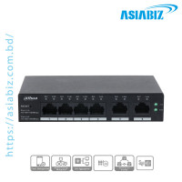 Dahua DH-CS4006-4GT-60 4-Port with 6-Port Cloud Managed PoE Switch